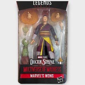 Marvel‎ Legends Series Doctor Strange Multiverse of Madness Wongs Build A Figure